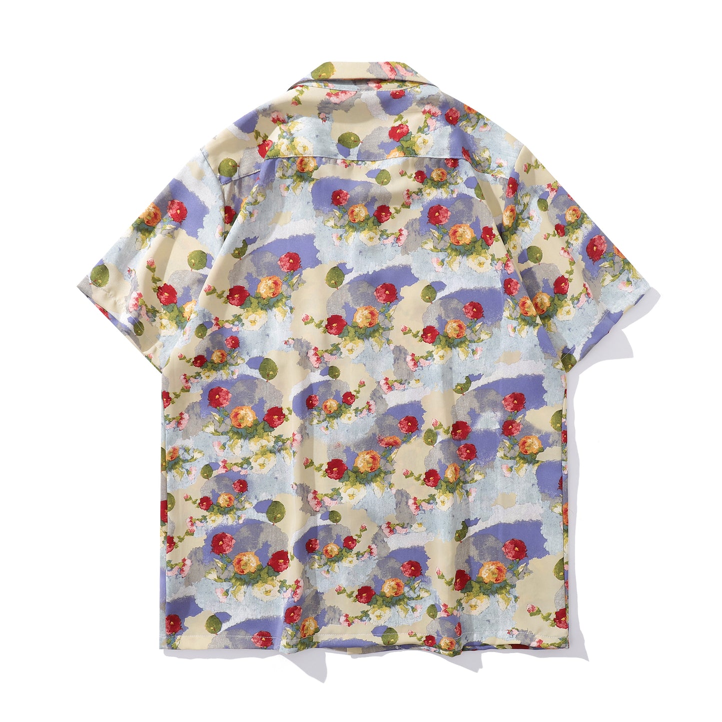 Floral Print Aloha Shirt