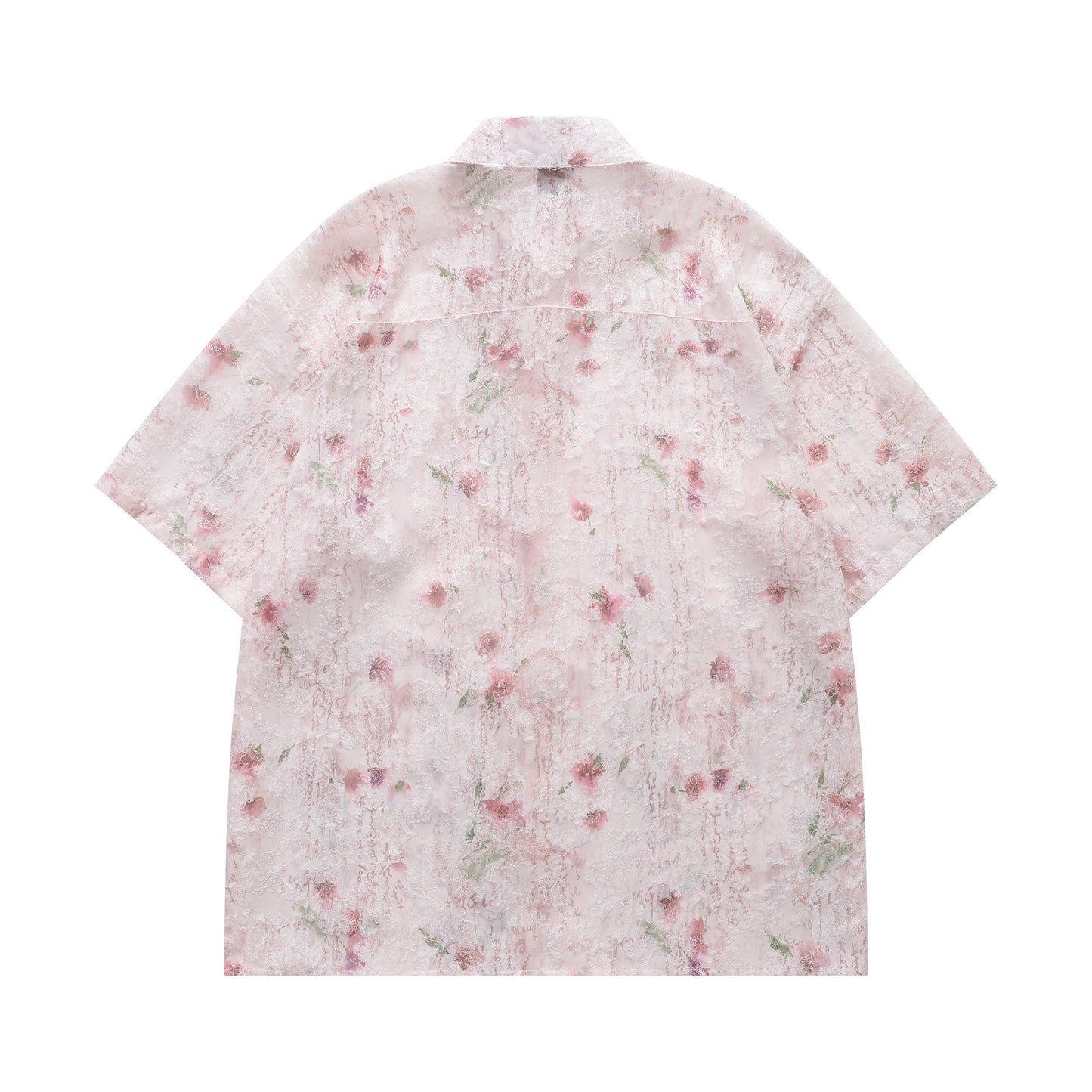 Floral Print Tasselled Shirt