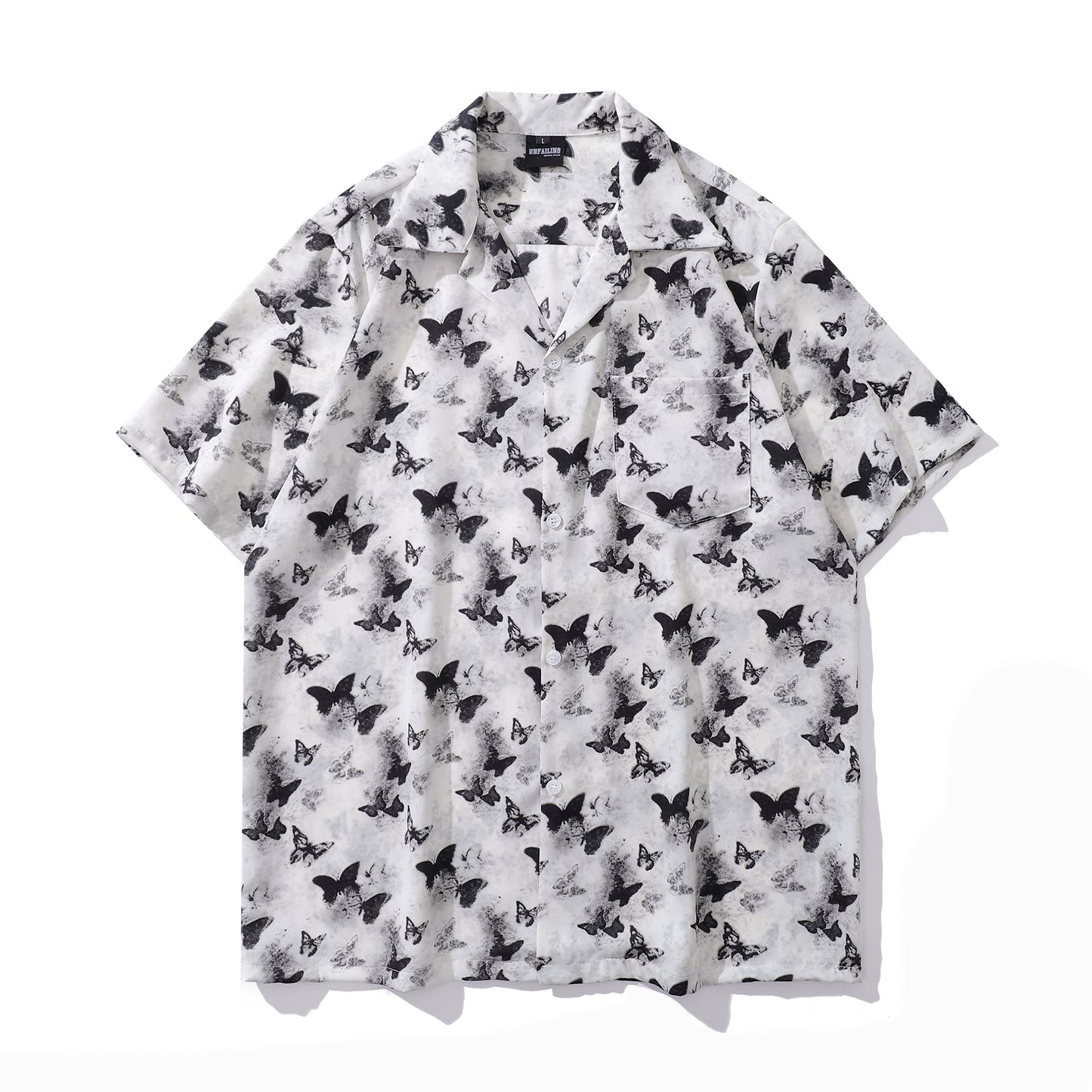 Floral Print Aloha Shirt