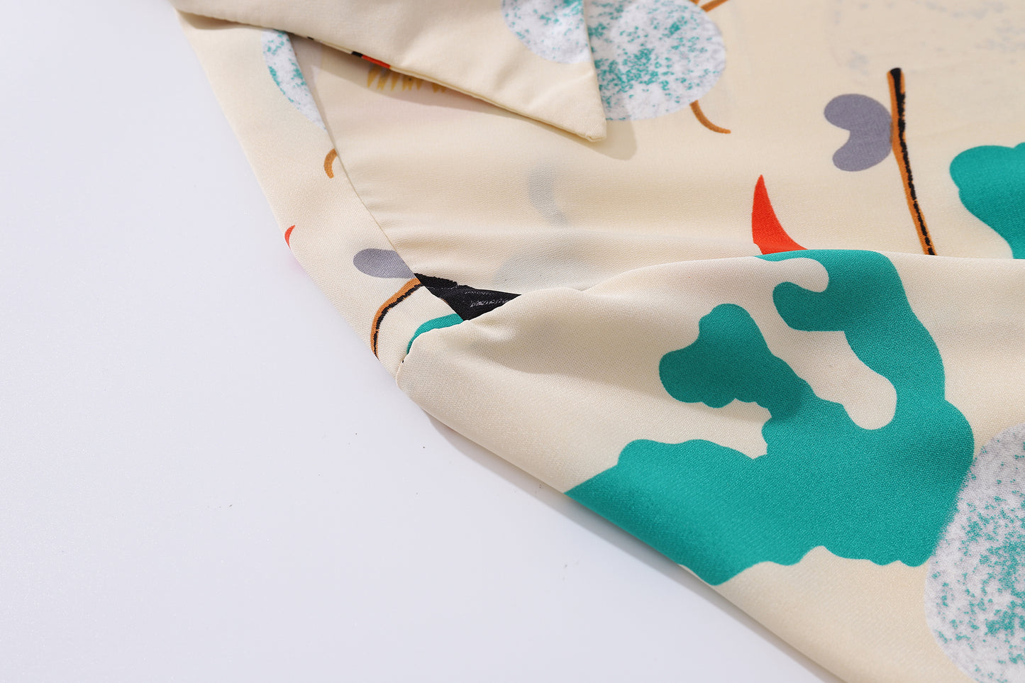 Floral Print Aloha Shirt