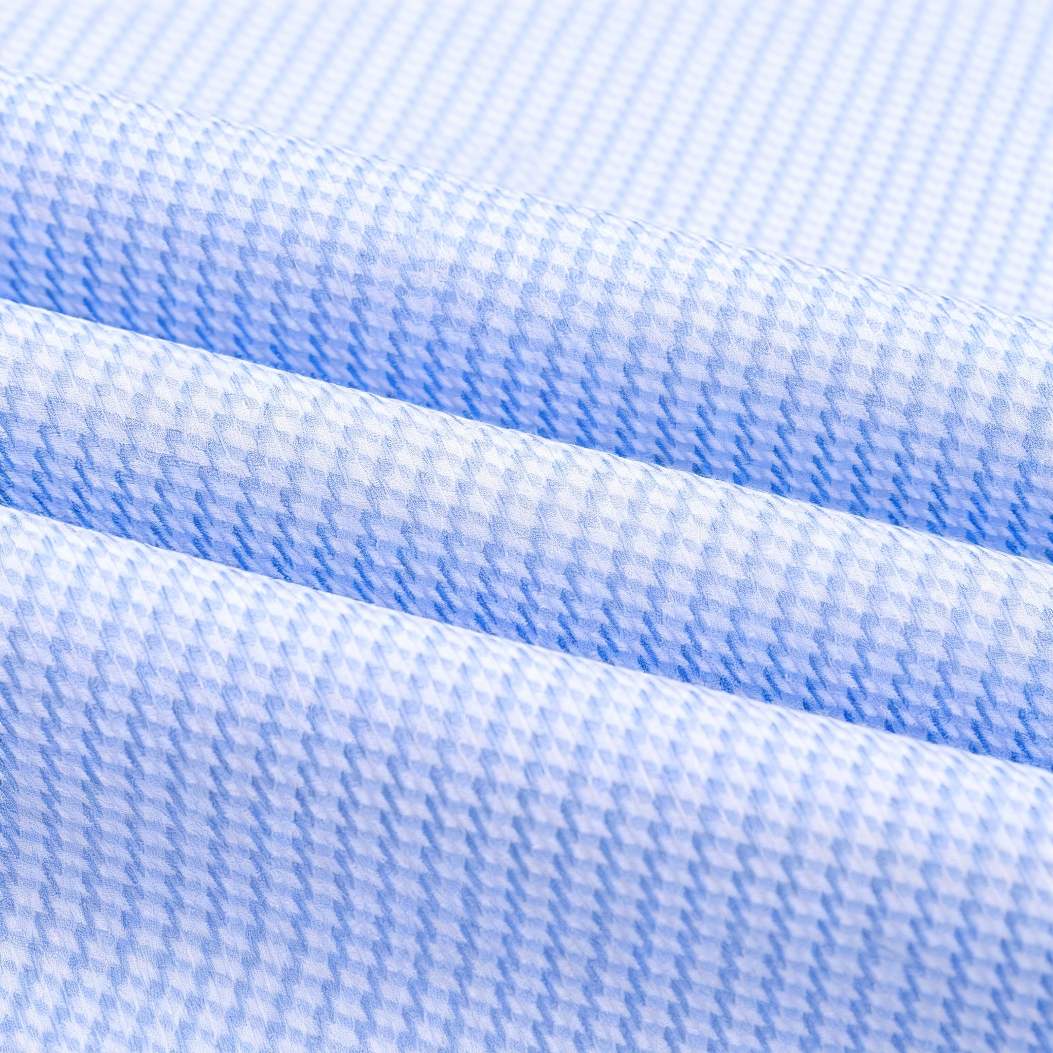 200s Cotton Non-Iron Jacquard Long-Sleeve Casual Shirt