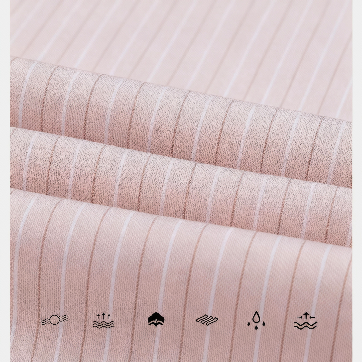 200s Cotton Non-Iron Pinstripe Long-Sleeve Shirt