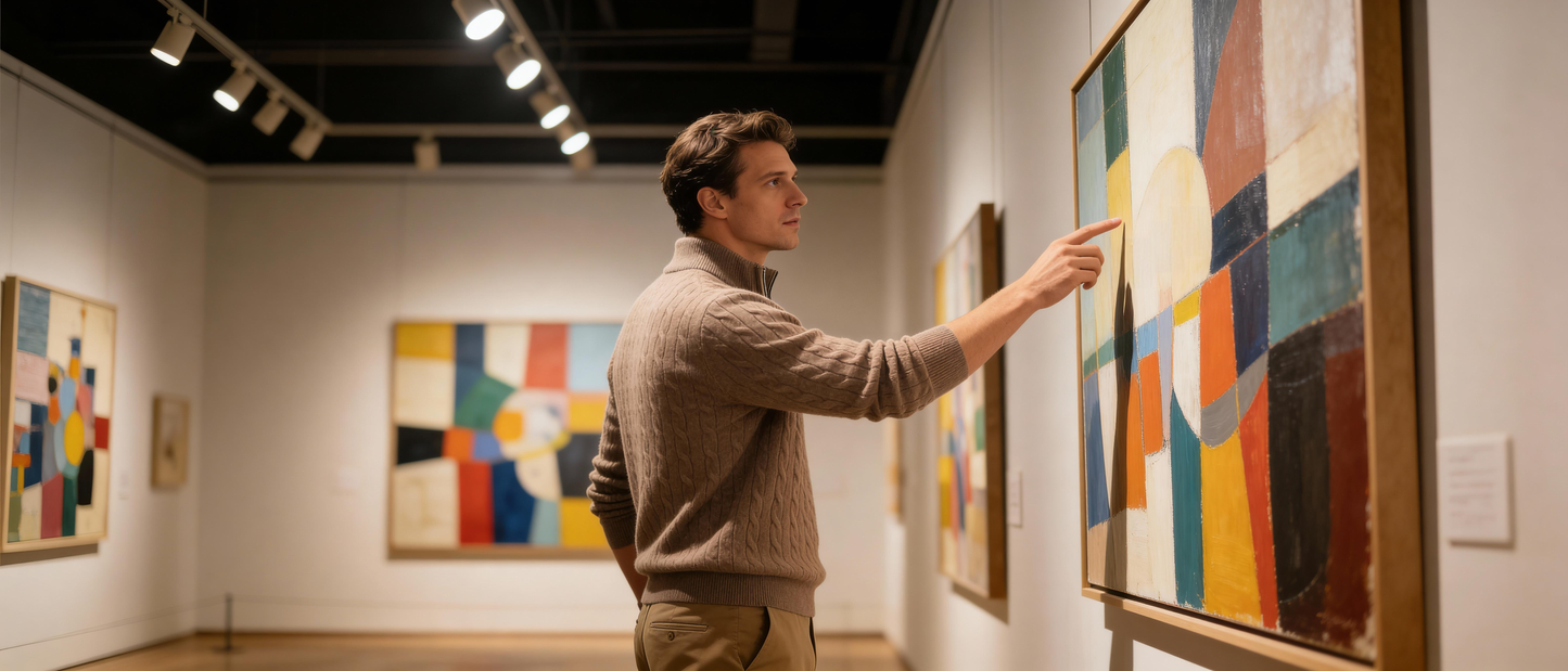 Luxury Men’s Winter Pure Cashmere Half-Zip Knitwear